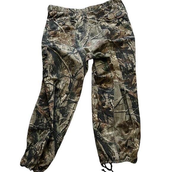 Walls Camo Hunting Pants Size XL Realtree Hardwood Adjustable Waist Cargo # - Picture 4 of 8